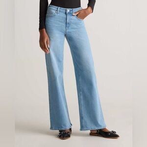 Quince Bella Stretch Wide Leg Jeans